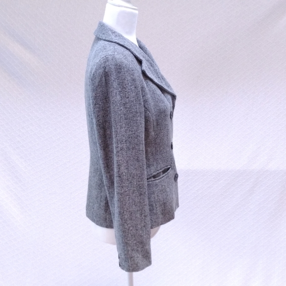 Spiegel Gray Button Up Blazer Jacket - Picture 4 of 9